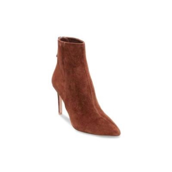 Steve Madden Carey Brown Suede Ankle 